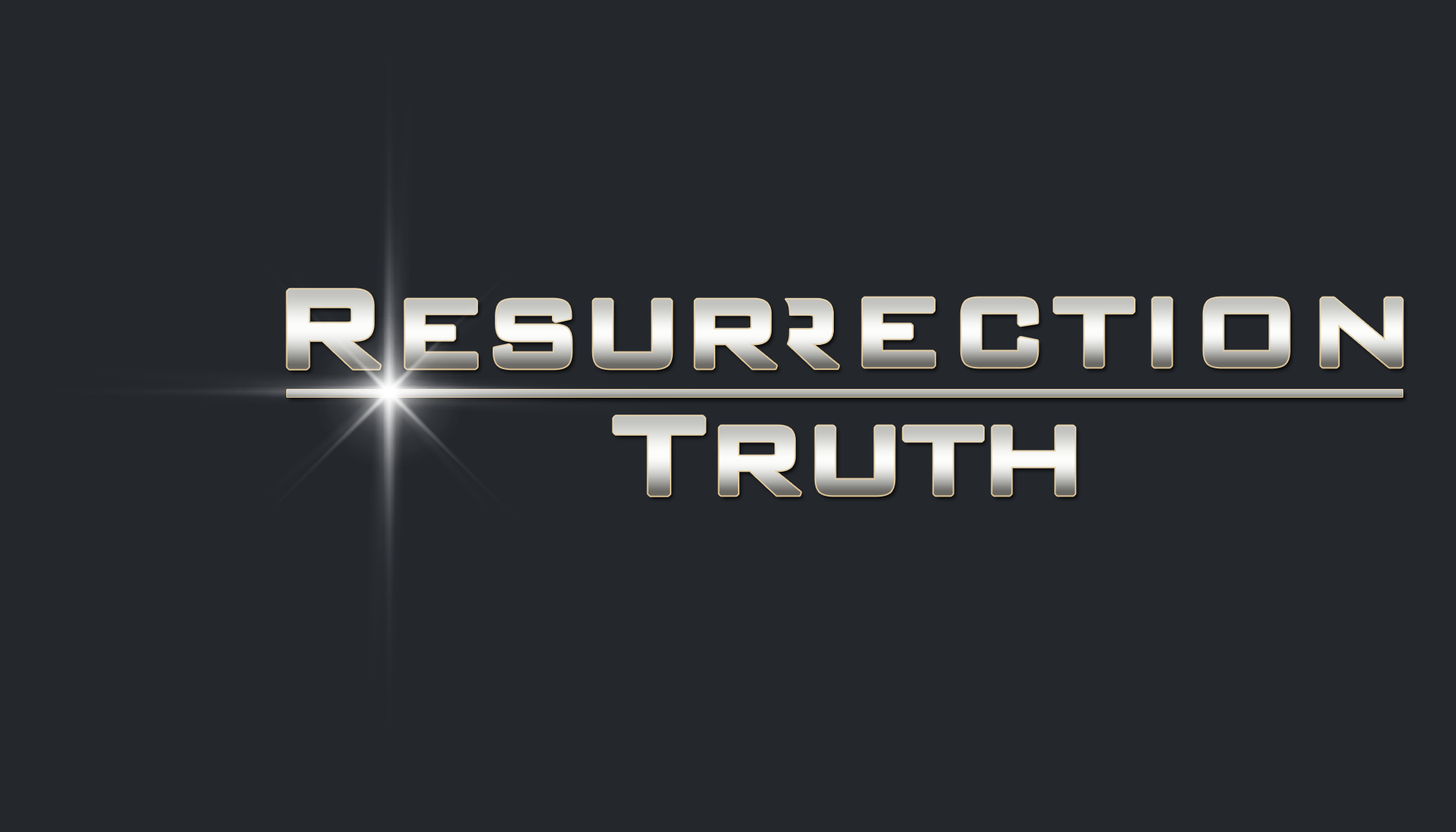 Resurrection Truth cover